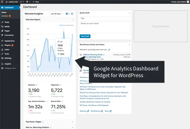 How to Install Google Analytics in WordPress by MonsterInsights