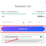 Use vidIQ Promo code