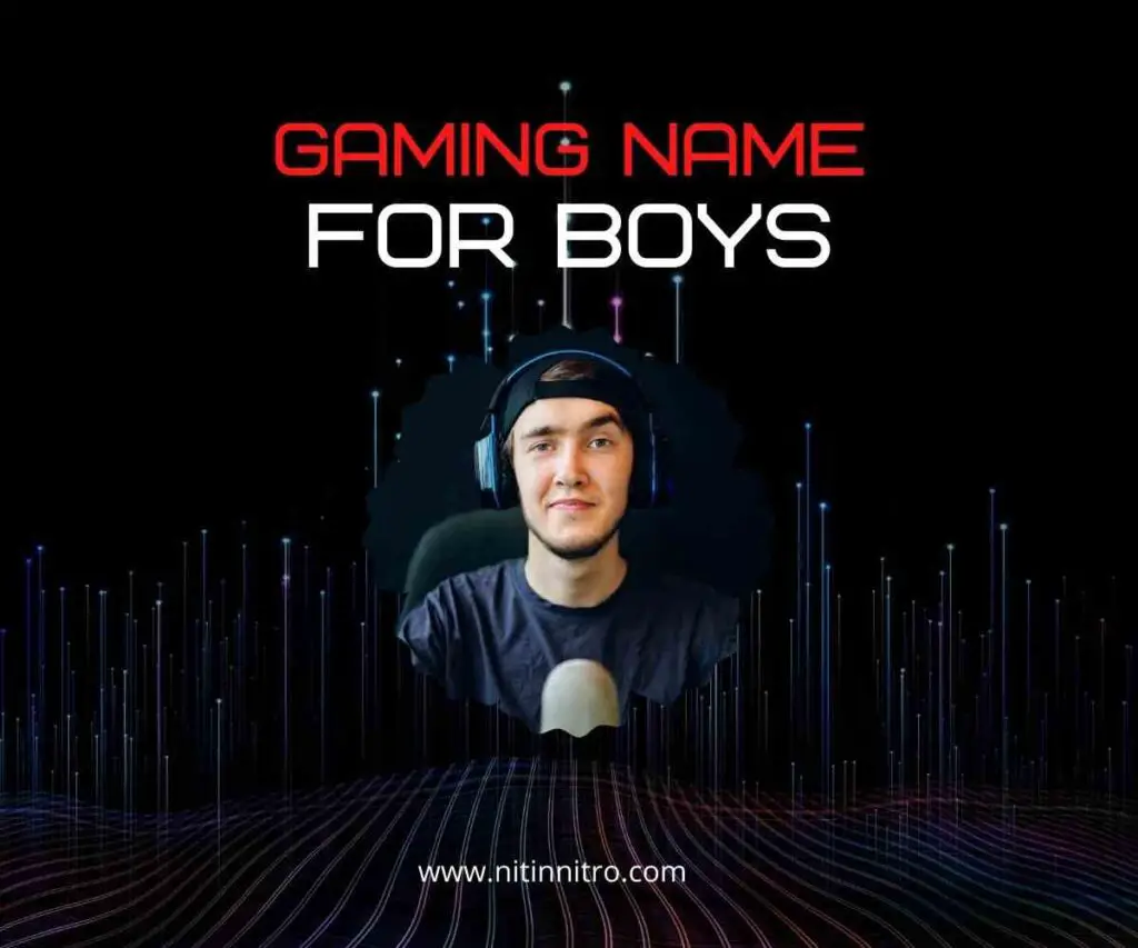 Gaming Name For YouTube Channel For Boys