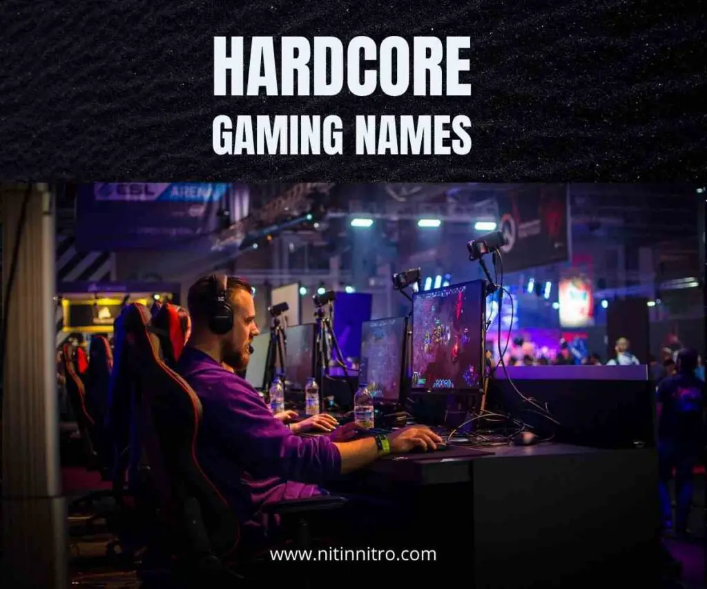 Gaming Name For YouTube Channel For Hardcore Gamers