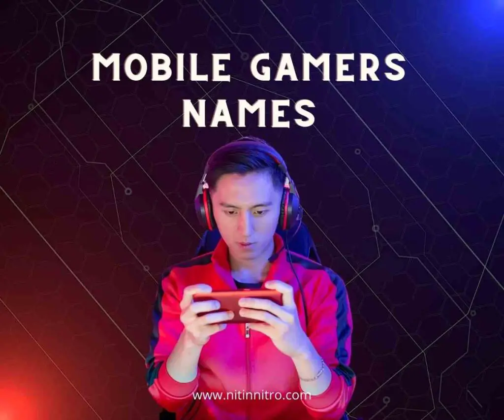 Gaming Name For YouTube Channel For Mobile Gamers