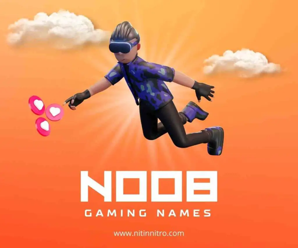 Gaming Name For YouTube Channel For Noob Gamers
