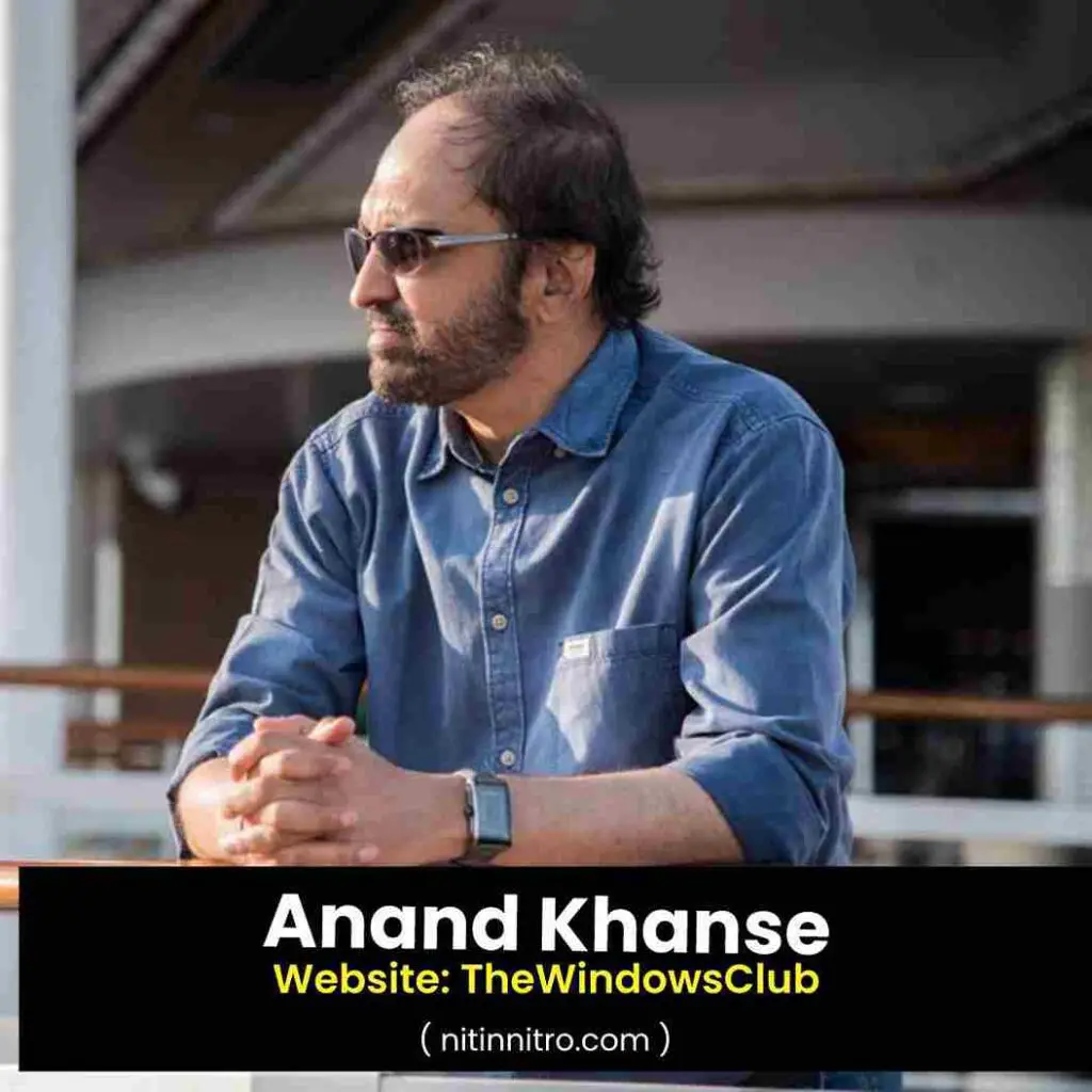 #13. Anand Khanse |Top Bloggers In India 