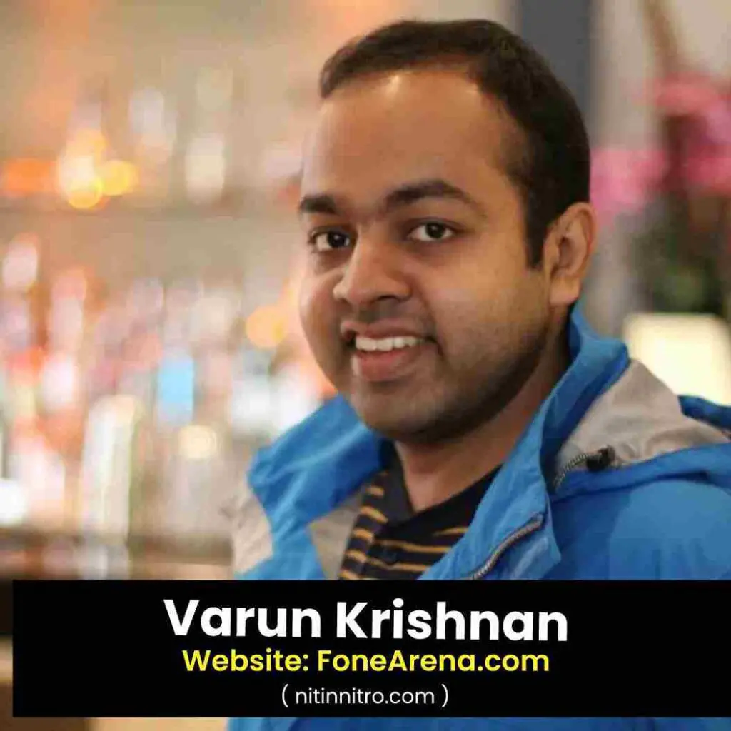 #4. Varun Krishnan | Top Bloggers In India 