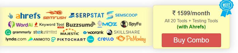 seo tool adda combo pack with ahref