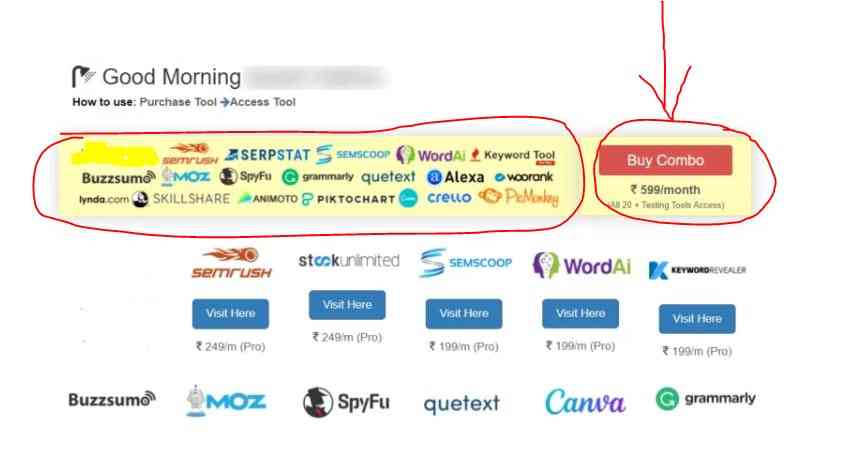 seo tool adda combo pack