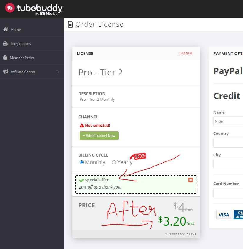 Apply Tubebuddy Coupon Code